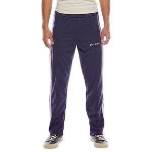 Palm Angels Mens  Classic Logo Track Pant, Navy